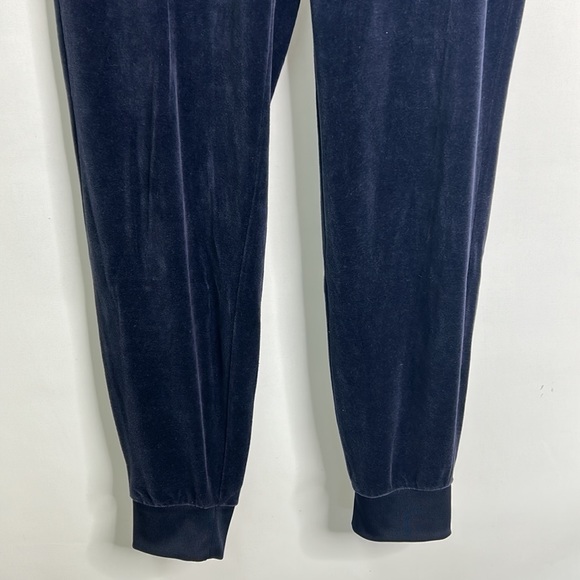 Juicy Couture velour pocketed drawstring sequin bling joggers - Picture 3 of 9